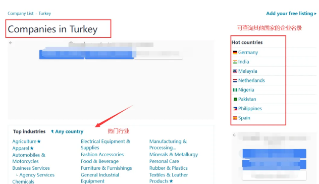 土耳其名录网站
